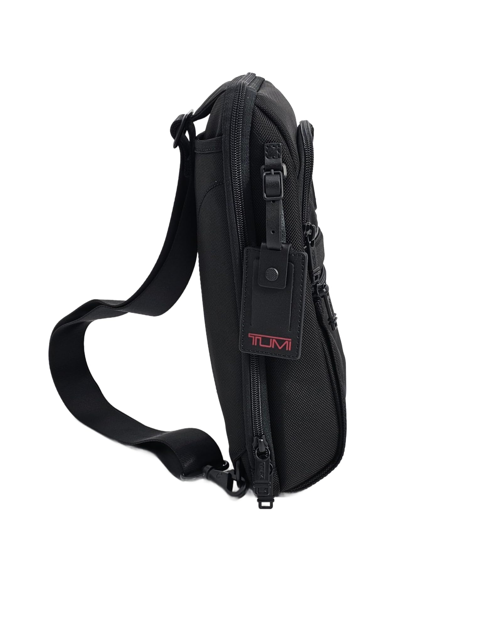 TUMI Compact Sling Bag With Adjustable Strap, Black, Small, Casual